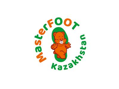 MasterFoot Kazakhstan brand branding font foot identity illustration insoles letter lettering logo logotype type