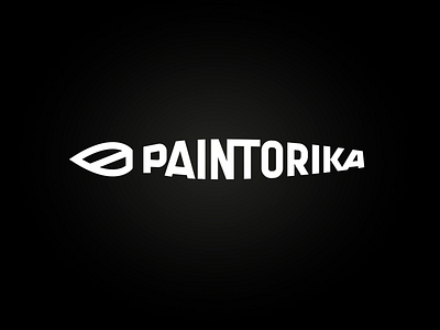 Paintorika brand branding font identity illustration letter lettering logo logotype store type
