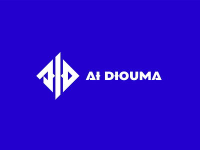 AI Diouma a ad aid brand branding casual clothes d font identity letter lettering logo logotype type