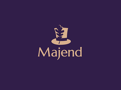 Majend bath brand branding design font home identity letter logo logotype premium production quality textiles