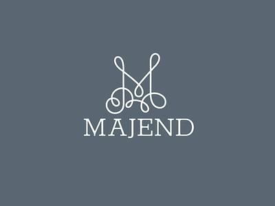 Majend bath brand branding design font home identity letter logo logotype premium production quality textiles