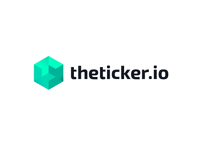 theticker.io additional brand branding design exchanges font functions identity investment letter logo logotype management risk search stock
