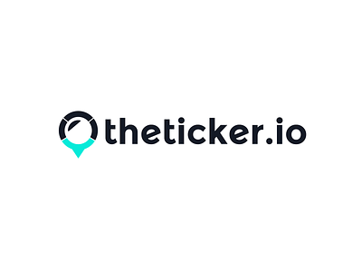 theticker.io analysis automated available brand branding companies design exchanges font fundamental identity investors letter logo logotype official private service shares stock