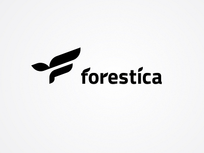Forestica brand branding design font identity interior letter logo logotype online products puzzles store wooden