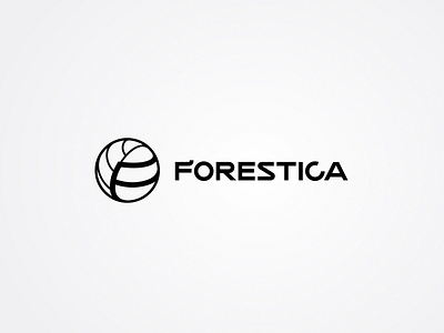Forestica brand branding design f font forestica identity leaf letter limited logo logotype online puzzles range store thematic wood wooden