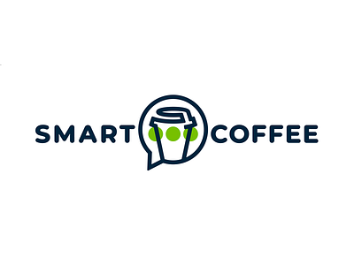 Smart Coffee 2go app brand branding cafe chat coffee design font go identity letter logo logotype smart whatsapp