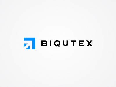Biqutex brand branding cryptocurrency derivatives design exchange font futures identity letter logo logotype opitzons
