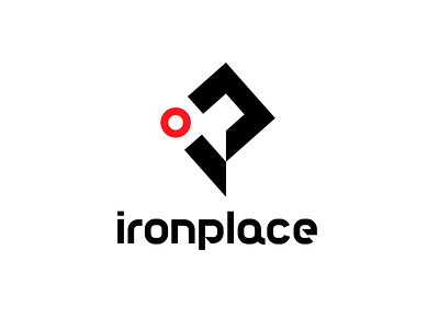 Ironplace aggregator brand branding building design equipment font identity illustration industrial letter logo logotype materials metal offers products rolled suppliers