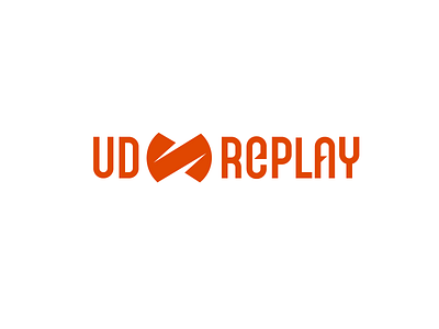 UD Replay brand branding design font game gta gtav identity letter logo logotype platform ps5 v