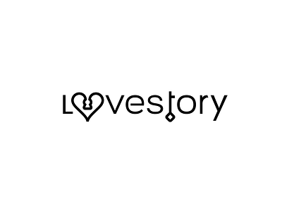 lovestory brand branding design font identity key letter lock logo logotype love project psychologica school