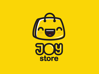 Joy store bag identity joy logo logotype store