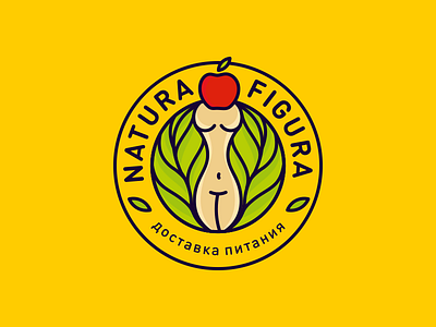 Natura Figura body fitnes food identity logo logotype natura sports nutrition