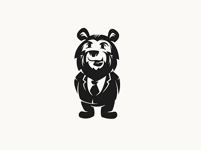 Сlerk Bear bear clerk identity logo logotype