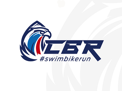 CBR bike cbr eagle identity logo logotype run swim