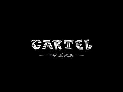 Cartel wear cartel letter lettering logo logotype wear
