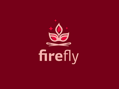 Firefly fire fly identity lingerie logo logotype