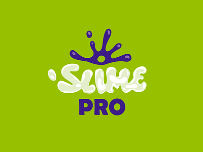 Slime pro brand branding font identity letter lettering logo logotype pro slime type