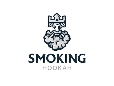 Smoking Hookah brand branding design hookah identity illustration logo logotype smoking