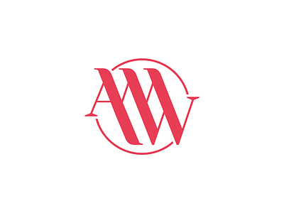 AWW aww brand branding font identity letter lettering logo logotype type