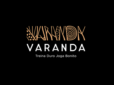 Varanda bonito brand branding duro font identity illustration joga letter lettering logo logotype treina type varanda