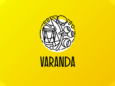 Varanda brand branding font identity letter logo logotype treina type varanda