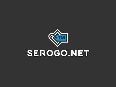 Serogo.net brand branding font identity letter lettering logo logotype serogonet shop tm trademark type