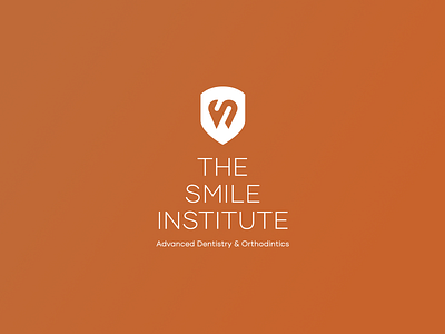 The smile institute advanced brand branding dentistry font identity illustration institute letter lettering logo logotype orthodontics smile type