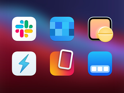 macOS Big Sur Icons Part 2 app apple big sur design icon icons mac macos