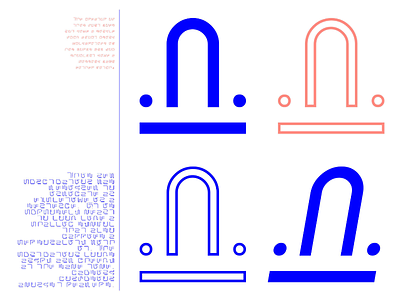 Censorship Abstract Font Part I design font fontlab illustrator risd typography