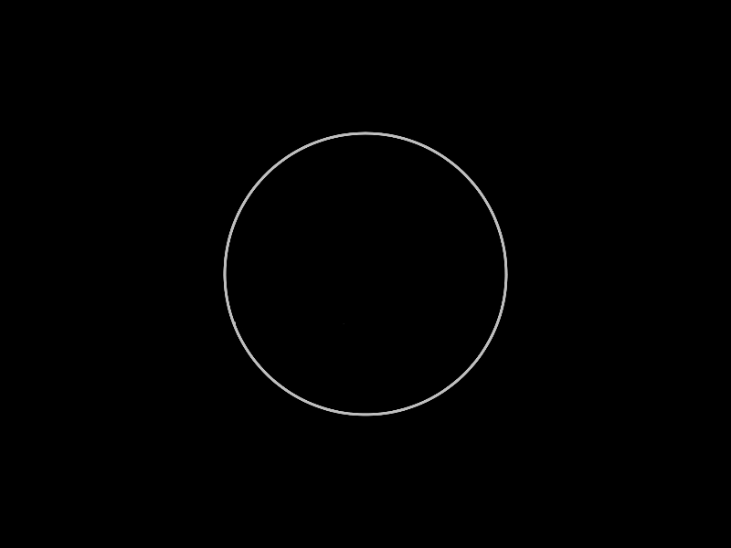 Line Drawing - Mountain & Circle circle flinto graphics lineart lines motion mountain sketchapp