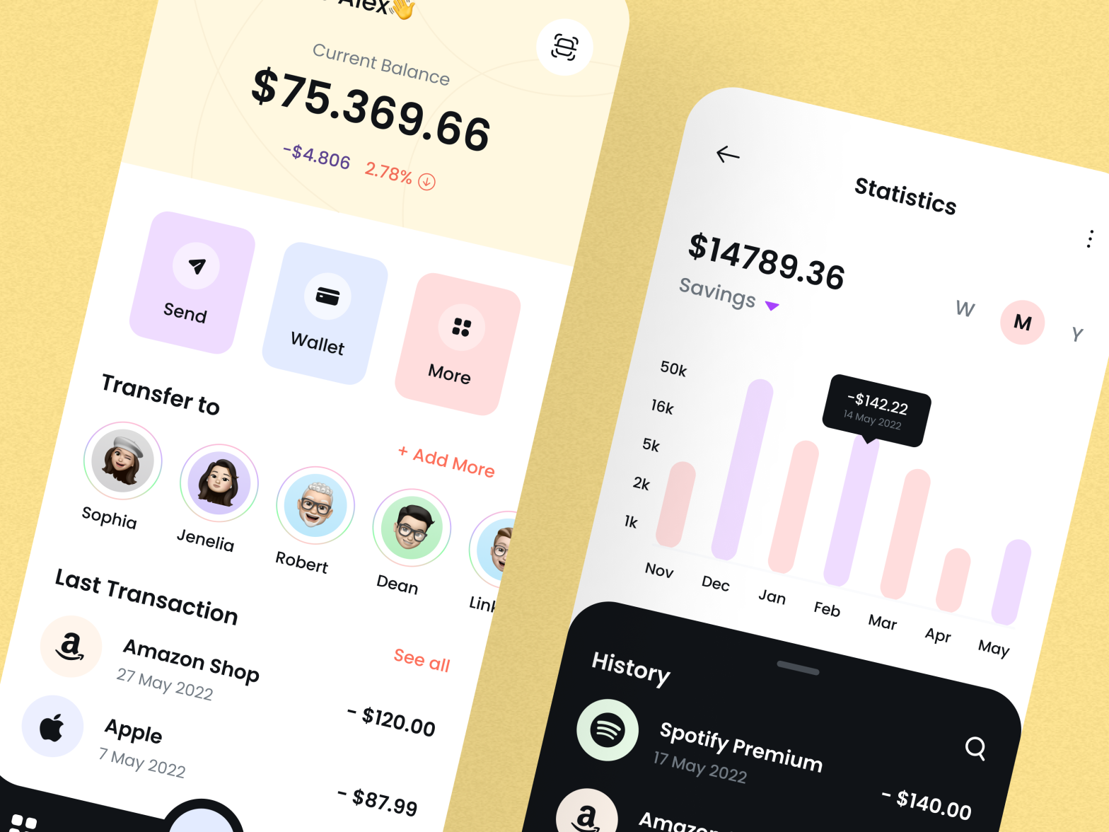 Smart Banking App by App Ninja for UIHUT - UI UX Design Agency on Dribbble