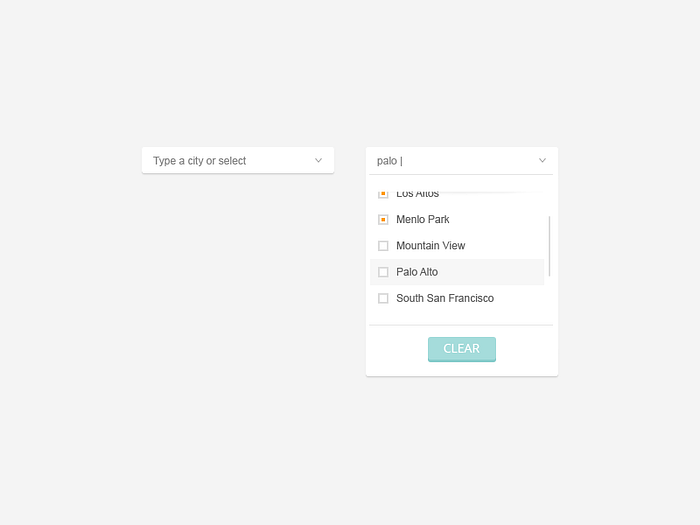 Multiple Selection UI Element Freebie [PSD] by Martin Maricak on Dribbble