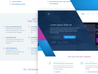 Landing Page for an Advertising Platform