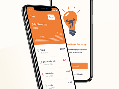 Bank Foundry - Visual exploration branding clean design fintech flat illustration layout minimal mobile mobile app ui ux vector