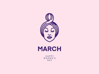 International women's day 8 march branding design illustration internationalwomensday logo vector womens day