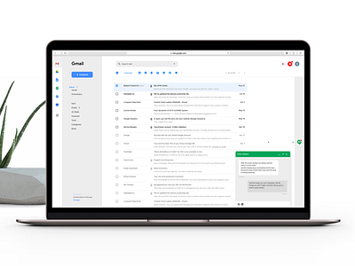 Gmail redesign app design concept gmail google google design interface minimal redesign uidesign uxdesign web webdesign