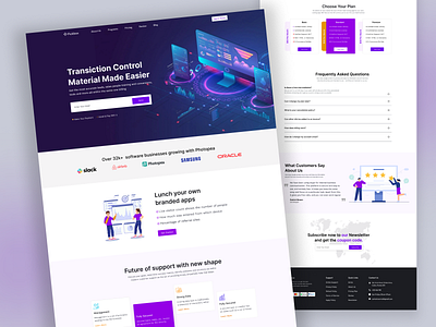 SaaS Landing Page