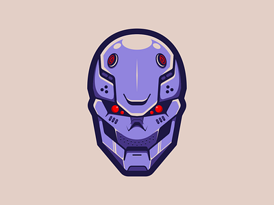 Cruel Robot branding character design esports game gaming helmet logo mascot vector