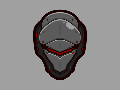 RoboCop branding character design esports game gaming helmet logo mascot robot vector