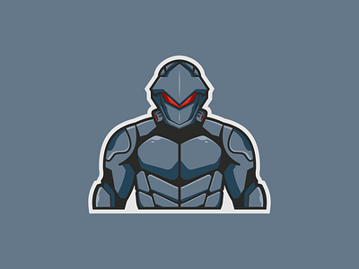 Muscular Robot branding character design esports game gaming helmet logo mascot robot vector