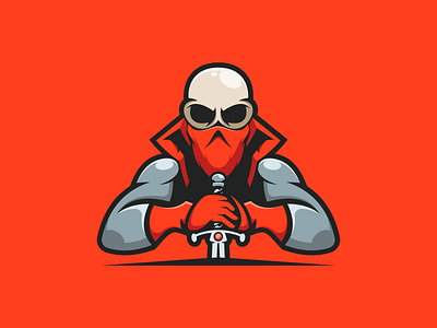 Brats Skull branding character design esports gaming helmet knight logo mascot skull vector warrior