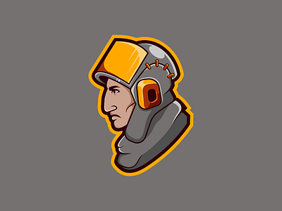 Troop Leader army branding character design esports game gaming helmet logo mascot troop vector