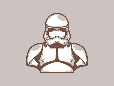 Stromtrooper branding character design esports gaming helmet logo mascot movie robot star wars vector