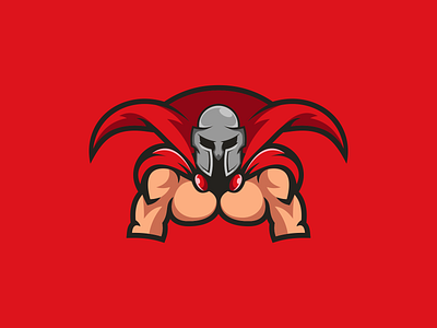 Empire branding character design empire esports gaming gladiator helmet knight logo mascot vector warrior