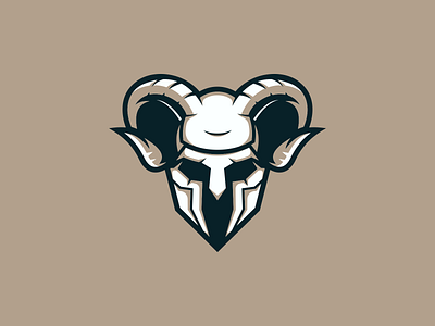 Goat Devil animal branding character design devil esports gaming goat helmet logo mascot vector