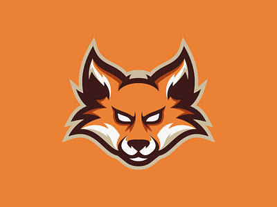Foxes animal branding character design esports fox gaming helmet logo mascot vector