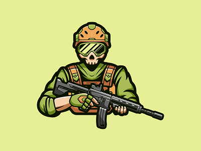 Secret Army army branding design esports game gaming helmet logo mascot nft pubg simple squad vector