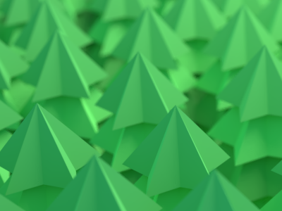 Forest Practice 3d blender test