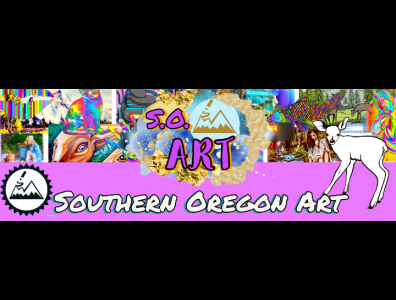 Website header for Southern Oregon Art