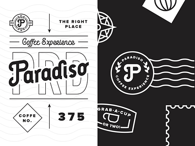 Paradiso | Branding branding cafe coffee